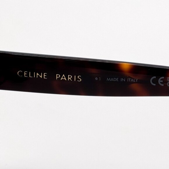 NEW CL40295F 52A CELINE SUNGLASSES HAVANA GREY EYEWEAR - Picture 8 of 9